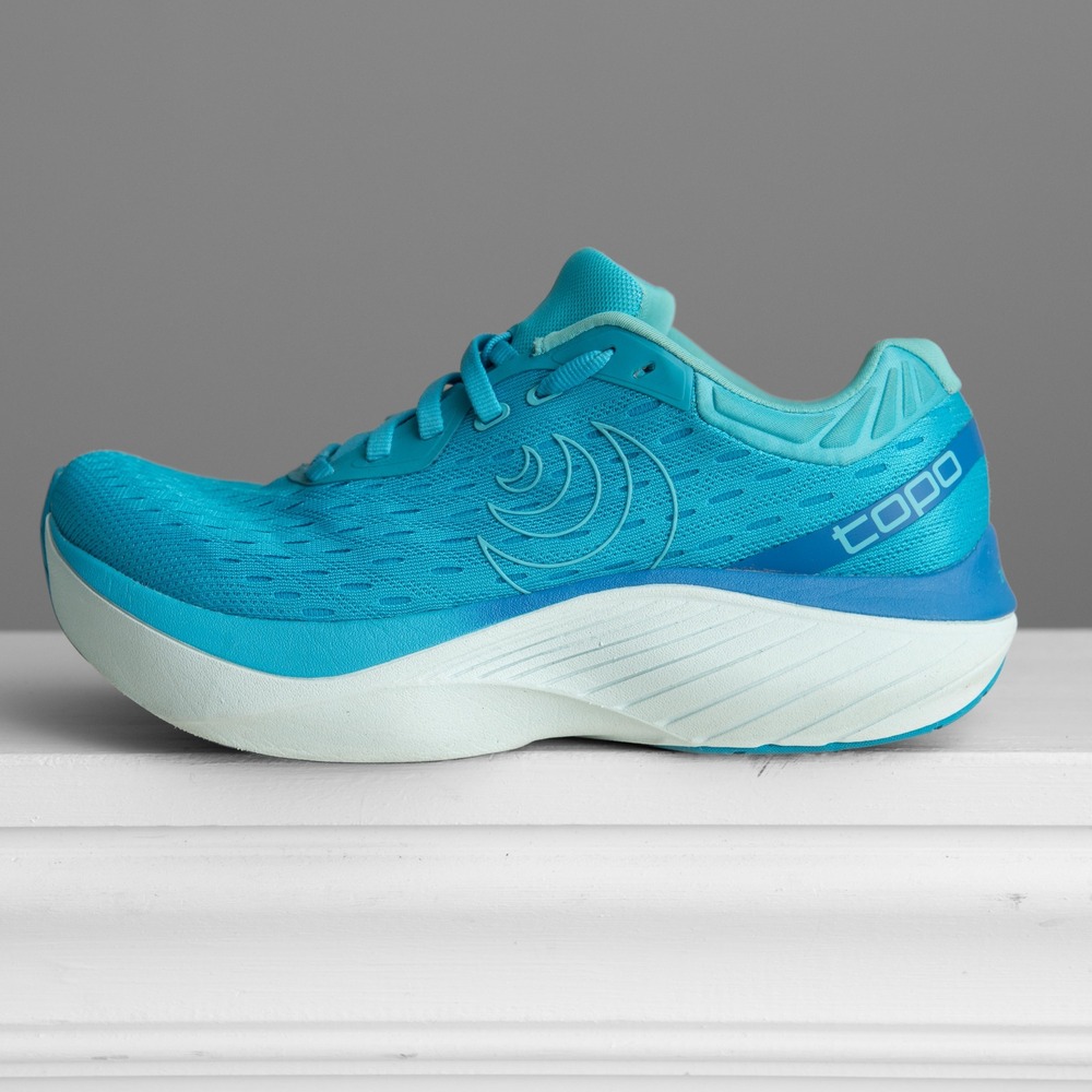 Topo Athletic Atmos Sz 7 Running Shoes Wide Toe Box Ergonomic Sporty Athleisure